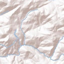 Aspen Valley California Terrain Map