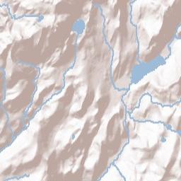 Tioga Rd California Terrain Map