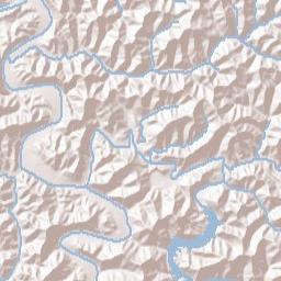 Van Lear Terrain Map