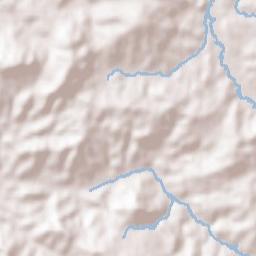 Santiago de Calatrava Terrain Map