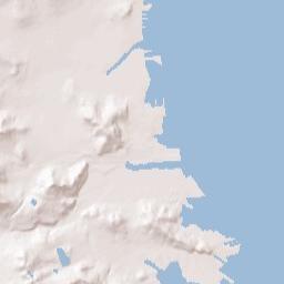 2nd St & Brannan St, San Francisco Terrain Map
