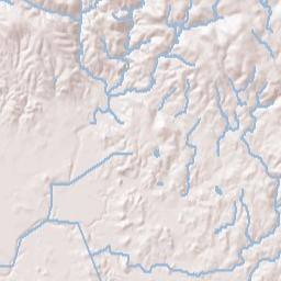 Cooperstown California Terrain Map