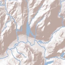 9033-9035 Happy Isle Loop Road, Yosemite National Park Terrain Map