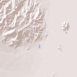 Esmeralda County Terrain Map