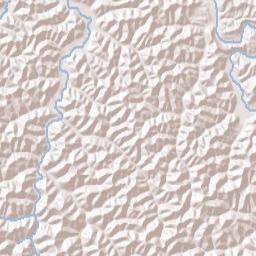 Magoffin County Terrain Map