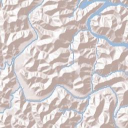 Prestonsburg Terrain Map