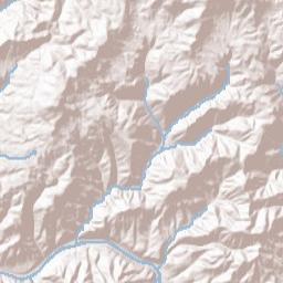 Summers County Terrain Map