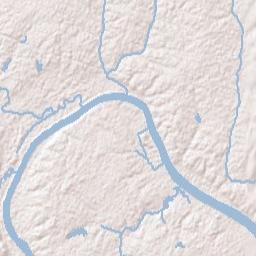 Goochland Terrain Map