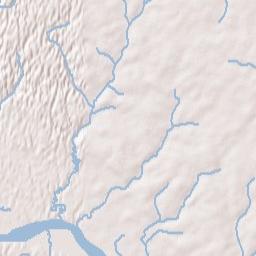 King and Queen Court House Terrain Map