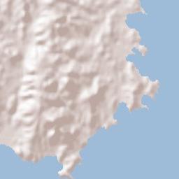 Lávrio Terrain Map