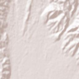 Kitakata-shi Terrain Map