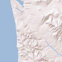 238-242 Bright St San Francisco CA Terrain Map