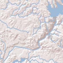 La Grange, California Terrain Map