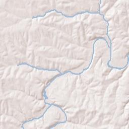 Dallas County Terrain Map