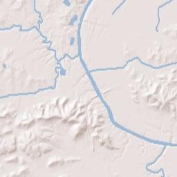 Sebree Terrain Map