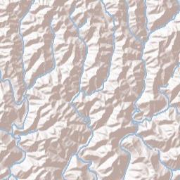 Mullens Terrain Map