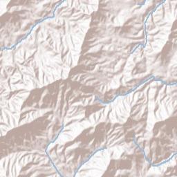 Amherst County Terrain Map