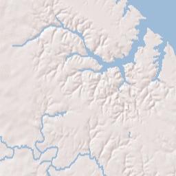 Tidewater Trail, Saluda, VA 23149 Terrain Map
