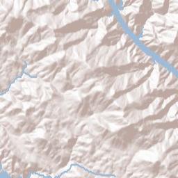 CA-49 Mariposa California Terrain Map