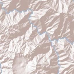 Hite Cove California Terrain Map