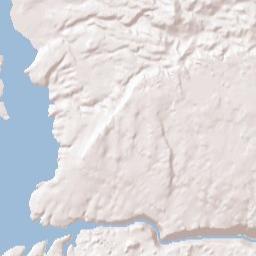 South Landing California Terrain Map