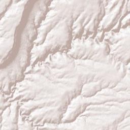 Natural Bridges National Monument Natural Bridges Road Lake P Terrain Map