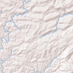 Hardin County Terrain Map