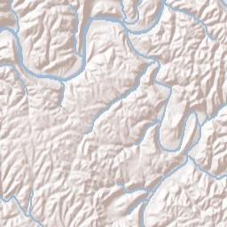 Beattyville Terrain Map