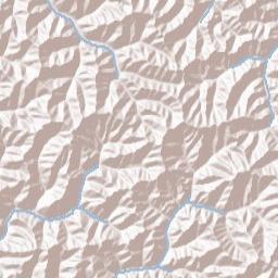 Gilbert Creek Terrain Map