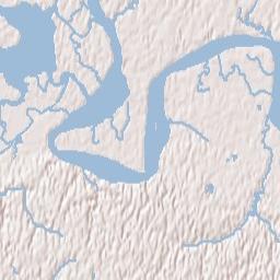 New Kent Terrain Map