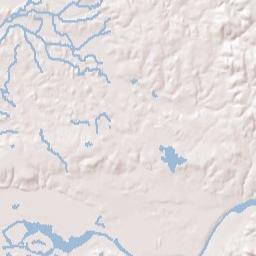 Merced Falls California Terrain Map