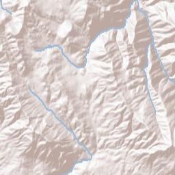 Darrah California Terrain Map