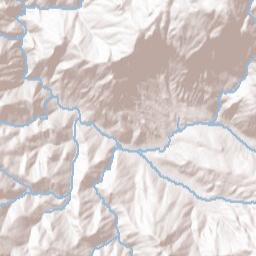 Wawona California Terrain Map