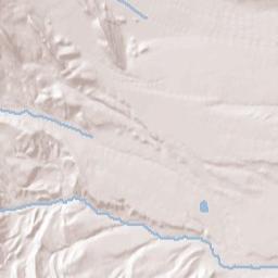 Occidental Colorado Terrain Map