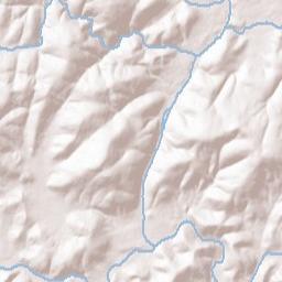 State Highway E, Mark Twain National Forest Terrain Map