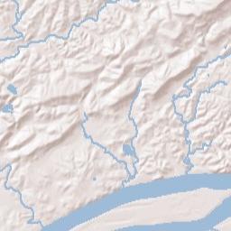 Elizabethtown Terrain Map