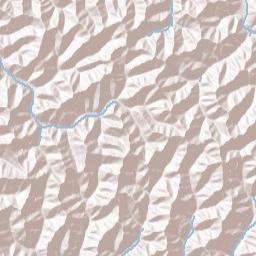 Pike County Terrain Map