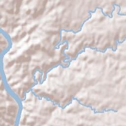 Sanlúcar de Guadiana Terrain Map