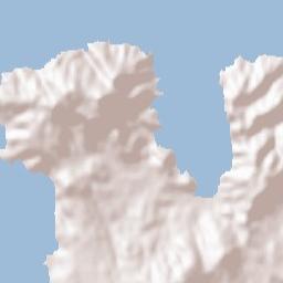 Áno Merá Terrain Map