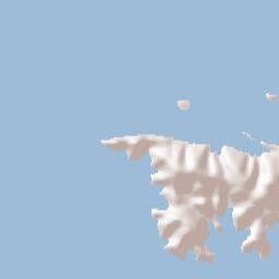 Megálo Chorió Terrain Map