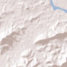 Gangnam-gu Terrain Map