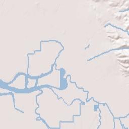 Curtner California Terrain Map
