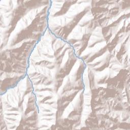 Unnamed Road, Bryce Canyon National Park Terrain Map