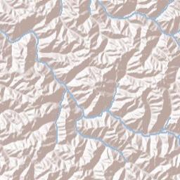 McDowell County Terrain Map
