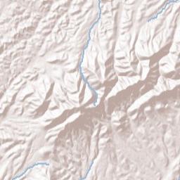 Blue Ridge Terrain Map