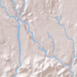 Huércal-Overa Terrain Map