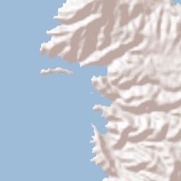 Kýthnos Terrain Map