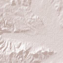 Mianeh Terrain Map