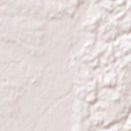 Kōriyama Terrain Map