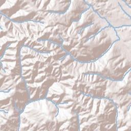 Grabtown California Terrain Map